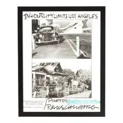 Robert Rauschenberg, In + Out City Limits: Los Angeles, 1982, Offset lithograph on wove paper