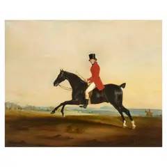 John Ferneley Senior, James Smith-Barry, Esq. out Hunting, oil on canvas