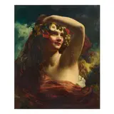 James Sant, Portrait of a Young Girl as Adriane, oil on canvas