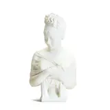 Jean-Antoine Houdon, marble bust of Juliette Recamier, marble
