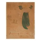 Elles (portfolio cover) (Wittrock 155) by Henri de Toulouse-Lautrec, 1896, Color lithograph, sold Feb 2026