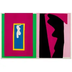 Le destin, from Jazz by Henri Matisse, 1947, Lithograph in colors on wove paper, from a 2004 facsimile edition of 1500, sold Feb 2026