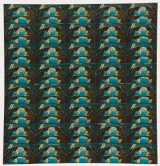 Peter Roehr, Ohne Titel (FO-108), 1965, Collage aus Papier, vom Künstler laminiert