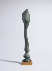 TRI by A. R. Penck, 1985, Bronze, patiniert, sold Jun 2021