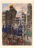 Rolf Nesch, Trinity Church“ („Trinity Church New York“)