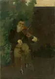 August Macke, Der alte Geiger