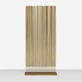 Untitled (Sonambient) by Harry Bertoia, c. 1977, beryllium copper, bronze, brass, sold Apr 2022