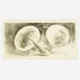 Harry Bertoia, Untitled (Monotype), c. 1975, monoprint
