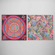Hermès, Scarves, set of two, c. 2004, 2023, silk