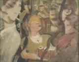 Evan Walters, Untitled, oil on canvas 1964 51 x 61cm .