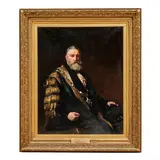 Francis Montague, Portrait of Sir Robert Nicholas Fowler, 1st Baronet (1828-1891), oil on canvas