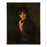 Thérèse Schwartze, Portrait of a Lady in Black, oil on canvas