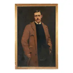 Charles Kay Robertson, Portrait of William Birnie Rhind (1853-1933), oil on canvas