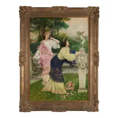 Francesco Vinea, An Offering to Eros, oil on panel