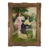 Francesco Vinea, An Offering to Eros, oil on panel