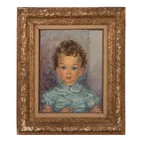 André Hambourg, Joanie, 22 Months, oil on canvas