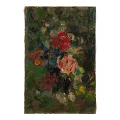 Victor Charreton, Flowers, oil on canvas
