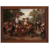 Robert Alexander Hillingford, The Dunmow Flitch, oil on canvas