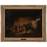 Adolf Blankenburg, Wedding Scene, 1838, oil on canvas