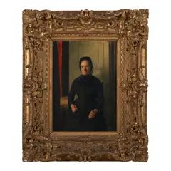 Émile Friant, Madame Coquelin Mère, oil on panel