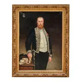 Pierre Dupuis, Portrait of a Man in an Embroidered Suit, oil on canvas