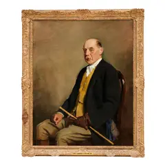 Sir Oswald Joseph Hornby Birley, R.O.I., R.P., Portrait of Sir Gordon Cunard (1857-1933), oil on canvas