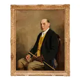 Portrait of Sir Gordon Cunard (1857-1933) by Sir Oswald Joseph Hornby Birley, R.O.I., R.P., oil on canvas, sold Mar 2026