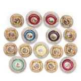 late 19th century, by Eighteen German Porcelain Plates, sold Mar 2026
