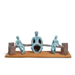 Beatrice Wood, Big Shot, glazed earthenware, incised 'BEATO' and with applied title 'Big SHOT'