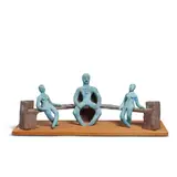 Beatrice Wood, Big Shot, glazed earthenware, incised 'BEATO' and with applied title 'Big SHOT'