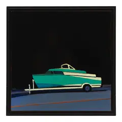 Melissa Chandon, Boat, 2019, oil on canvas