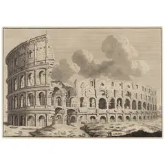Luigi Rossini, A Group of 9 Etchings, c. 1820s, Etchings on wove paper