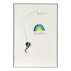 Scissors and Rainbow by Jim Dine, 1969, Lithograph in colors on J. Green paper, sold Mar 2026