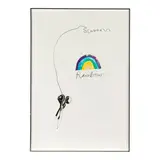 Jim Dine, Scissors and Rainbow, 1969, Lithograph in colors on J. Green paper