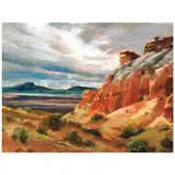 Gene Hackman, Untitled Southwest Landscapes (A Group of Three), one signed and dated 'Gene Hackman 2014' (on the reverse), the rest unsigned