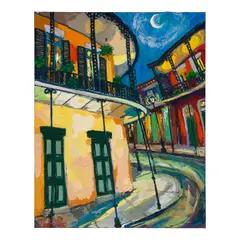 James Mitchell Michalopoulos, New Orleans, 2015, acrylic on canvas