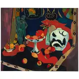 Gene Hackman, Fruits and Bronze, acrylic on canvas