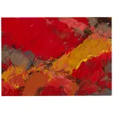 Gene Hackman, Untitled Abstracts (A Group of Two), oil on paper; oil on illustration card