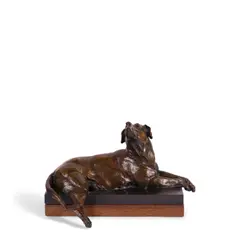 Dan Ostermiller, Bodacious, 1991, bronze with reddish brown patina