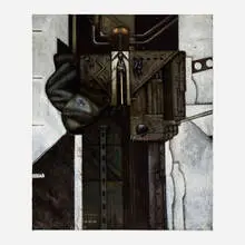 Nick de Angelis, Untitled, oil on canvas