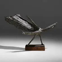 Filippo Chissotti, Untitled (Wounded Bird), c. 1960, bronze