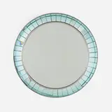 Ghiró Studio, Acqua mirror, 2014, hand-cut crystal, mirrored glass, nickel