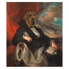 Thierry Poncelet, Sir Luther Deadbolt, oil on canvas