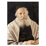 Otto Eichinger, Portrait of a rabbi, oil on panel