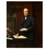Archibald Stuart-Wortley, Portrait of John Binks, oil on canvas