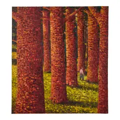 Robert Maclaurin, Back to the wood, oil on canvas