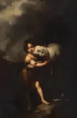 Bartolomé Esteban Murillo, The Infant Saint John the Baptist, oil on canvas