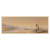 Edward Richardson, Conway castle, watercolour heightened with white