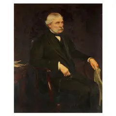 Joseph Walter West, Portrait of David Wilson Esq., oil on canvas