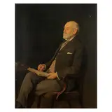 John Henry Frederick Bacon, Portrait of Sir Thomas Reckitt, oil on canvas